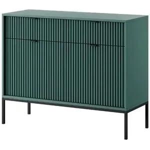 Höffner Sideboard  Nova ¦ grün ¦ Maße (cm): B: 104 H: 83