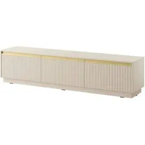 Höffner Lowboard  Roy ¦ beige ¦ Maße (cm): B: 181,5 H: 42
