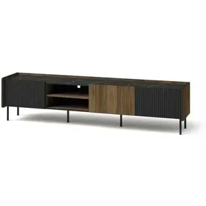 Höffner Lowboard  Prestigo ¦ braun ¦ Maße (cm): B: 200 H: 47