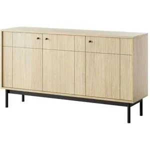 Höffner Sideboard  Panda ¦ braun ¦ Maße (cm): B: 154 H: 84