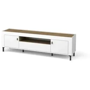 Höffner Lowboard  Mossa ¦ weiß ¦ Maße (cm): B: 177 H: 52