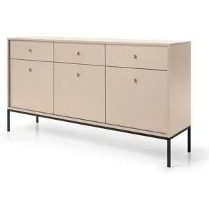 Höffner Sideboard  Molly ¦ beige ¦ Maße (cm): B: 153,4 H: 83,2