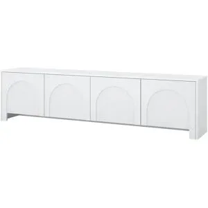 Höffner TV-Lowboard  Arsoli ¦ weiß ¦ Maße (cm): B: 204 H: 54 T: 35.0