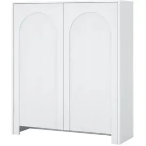 Höffner Highboard  Arsoli ¦ weiß ¦ Maße (cm): B: 100 H: 117 T: 35.0