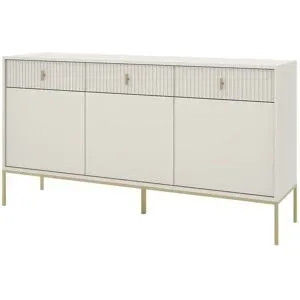 Höffner Sideboard  Maglione ¦ beige ¦ Maße (cm): B: 154 H: 83 T: 39.0
