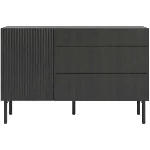 Selsey Sideboard  Noelie ¦ schwarz ¦ Maße (cm): B: 140 H: 90,6 T: 38.0