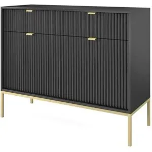 Selsey Sideboard  Vellore ¦ schwarz ¦ Maße (cm): B: 104 H: 83