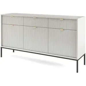 Selsey Sideboard  Vellore ¦ grau ¦ Maße (cm): B: 154 H: 83