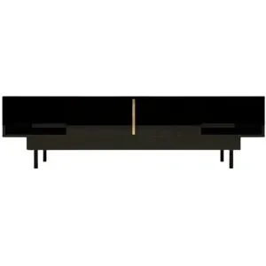 Höffner Lowboard  Artemisa ¦ schwarz ¦ Maße (cm): B: 163 H: 46