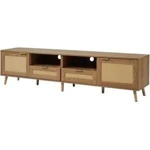 Höffner Lowboard   ¦ holzfarben ¦ Maße (cm): B: 200 H: 49