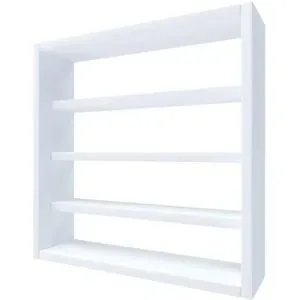 Höffner Hängeregal  Esaldi ¦ weiß ¦ Maße (cm): B: 40 H: 40