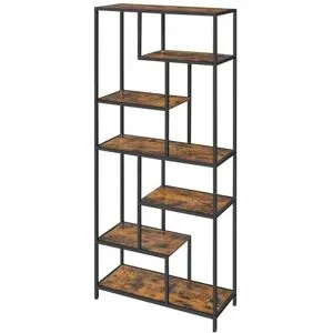 Höffner Bücherregal  Barden ¦ braun ¦ Maße (cm): B: 80 H: 180