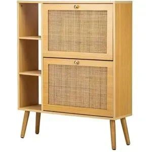 Höffner Schuhschrank   ¦ holzfarben ¦ Maße (cm): B: 80 H: 97,5