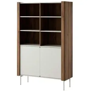 Höffner Bücherregal   ¦ holzfarben ¦ Maße (cm): B: 105 H: 167