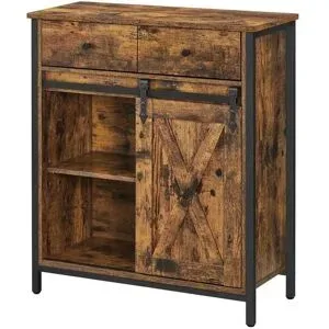 Höffner Sideboard   ¦ braun ¦ Maße (cm): B: 70 H: 80