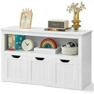 Höffner Sideboard   ¦ weiß ¦ Maße (cm): B: 102 H: 60