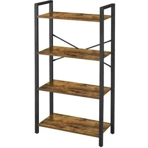 Höffner Standregal   ¦ braun ¦ Maße (cm): B: 66 H: 120