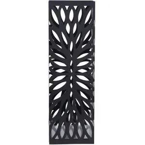 Höffner Schirmständer   ¦ schwarz ¦ Kunststoff,Metall ¦ Maße (cm): B: 15,5 H: 49