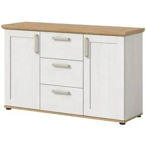 Höffner Sideboard   ¦ holzfarben ¦ Maße (cm): B: 129 H: 80
