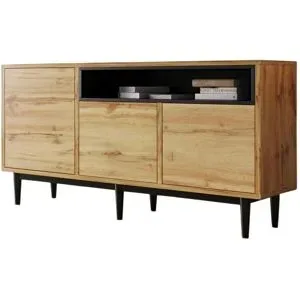 Höffner Sideboard   ¦ holzfarben ¦ Maße (cm): B: 160 H: 76