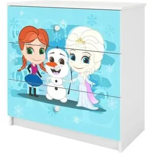 Höffner Kommode  Snow Princesses ¦ weiß ¦ Maße (cm): B: 81 H: 80,5