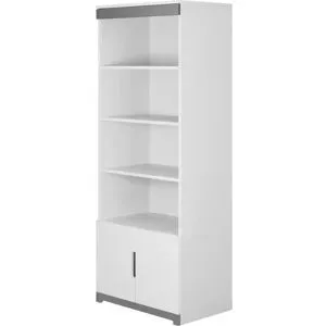 Höffner Regal  Tomi ¦ weiß ¦ Maße (cm): B: 44 H: 182