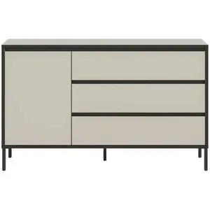 Höffner Sideboard  Tron ¦ creme ¦ Maße (cm): B: 136 H: 83