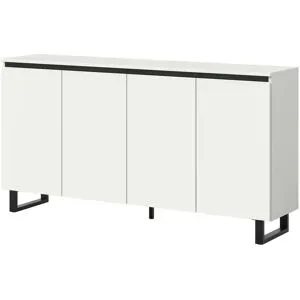 Höffner Sideboard  Tomasa ¦ weiß ¦ Maße (cm): B: 160 H: 84