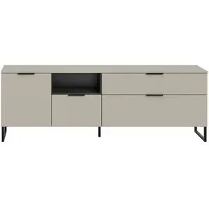 Höffner Lowboard   ¦ creme ¦ Maße (cm): B: 185 H: 64