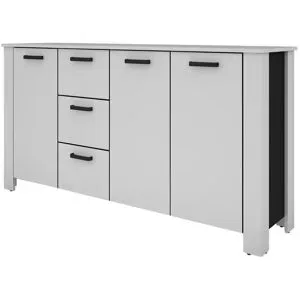 by Living Sideboard   ¦ weiß ¦ Maße (cm): B: 160 H: 84