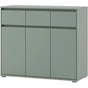 Höffner Sideboard  Igliano ¦ grün ¦ Maße (cm): B: 118 H: 103 T: 48.0