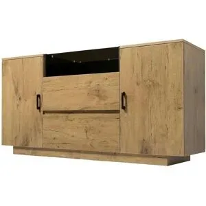 Höffner Sideboard   ¦ holzfarben ¦ Maße (cm): B: 140 H: 70