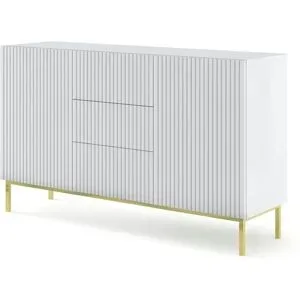 Höffner Sideboard   ¦ weiß ¦ Maße (cm): B: 150 H: 89