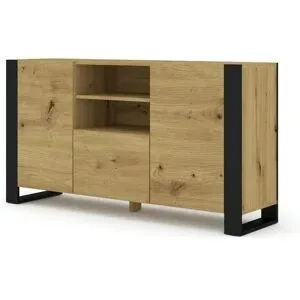 Höffner Sideboard   ¦ holzfarben ¦ Maße (cm): B: 158 H: 84