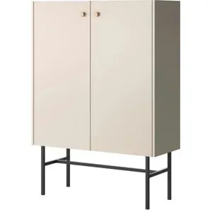 Selsey Highboard   ¦ beige ¦ Maße (cm): B: 93,2 H: 131,7