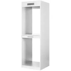Höffner Waschmaschinenschrank  WaschRaum ¦ weiß ¦ Maße (cm): B: 67 H: 208 T: 68.0