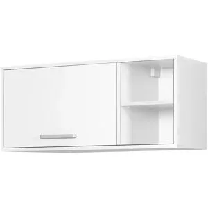 Höffner Hängeschrank  WaschRaum ¦ weiß ¦ Maße (cm): B: 99 H: 44 T: 40.0