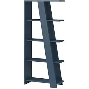 Höffner Regal  Pisa ¦ blau ¦ Maße (cm): B: 72 H: 161 T: 29.6
