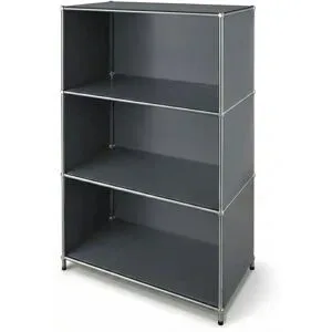 Floordirekt Metallregal   ¦ grau ¦ Maße (cm): B: 75 H: 120