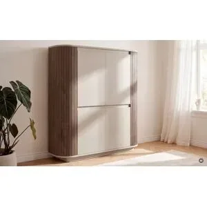 Höffner Highboard  Kukumi ¦ Maße (cm): B: 162 H: 170,2 T: 52.7