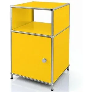 Floordirekt Metallregal   ¦ gelb ¦ Maße (cm): B: 40 H: 65