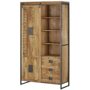 Höffner Mehrzweckschrank  Josha ¦ holzfarben ¦ Maße (cm): B: 110 H: 200 T: 45.0