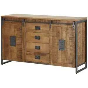 Höffner Sideboard  Josha ¦ holzfarben ¦ Maße (cm): B: 150 H: 88 T: 45.0