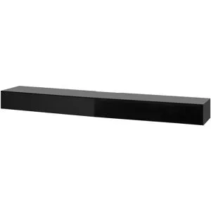 Höffner Hänge-TV-Lowboard  Stream Premium ¦ schwarz ¦ Maße (cm): B: 240 H: 22 T: 43.0