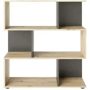 Höffner Standregal   ¦ holzfarben ¦ Maße (cm): B: 103 H: 110