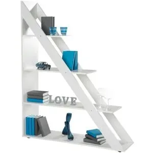 Höffner Standregal   ¦ weiß ¦ Maße (cm): B: 120 H: 150