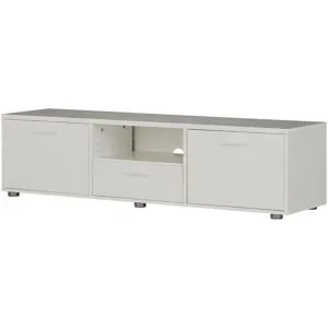 Höffner TV-Lowboard  Trevi ¦ weiß ¦ Maße (cm): B: 147,2 H: 39,8 T: 38.4