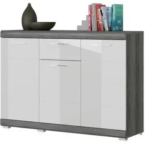 Höffner Kommode  Scout ¦ weiß ¦ Maße (cm): B: 120 H: 85 T: 37.0