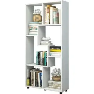 Höffner Standregal  Blina ¦ weiß ¦ Maße (cm): B: 60 H: 119 T: 20.0