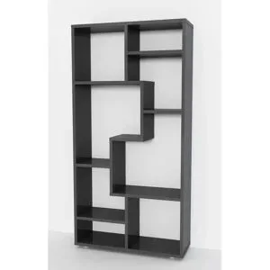 Höffner Standregal  Lanisa ¦ grau ¦ Maße (cm): B: 58 H: 116